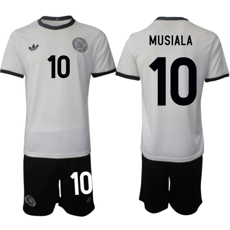 Men 2025-2026 Season Germany home white 10 Soccer Jersey